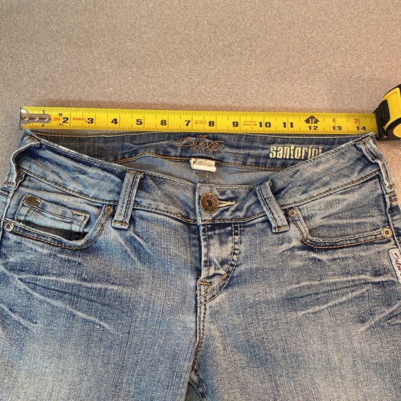 Silver jeans - Women’s Santorini cropped denim. Size 27 - Picture 9 of 14